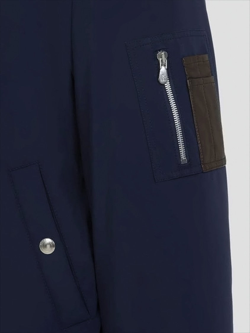 Brunello Cucinelli Padded Navy Jacket