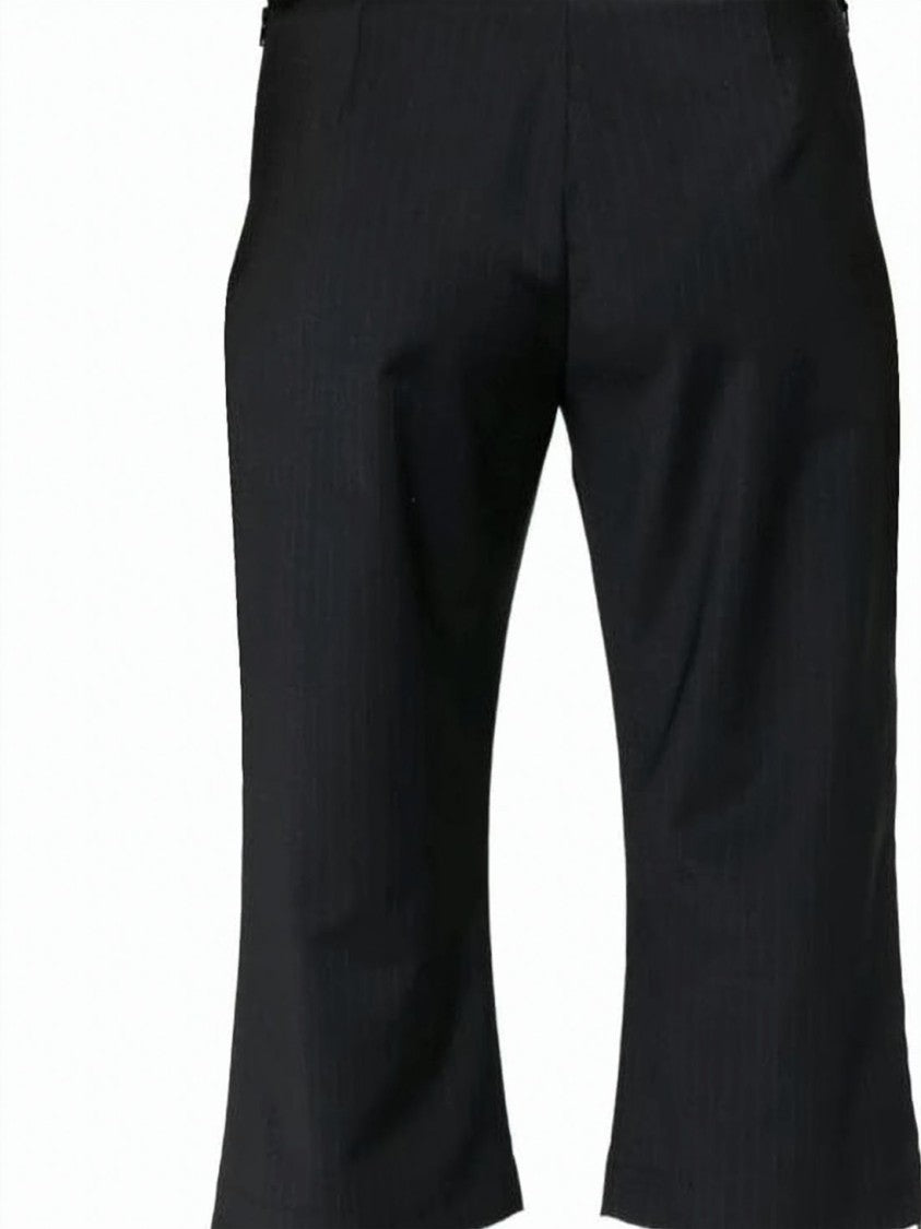 Paloma Wool Knee-Length Tailored Shorts With Subtle Pinstripe Design