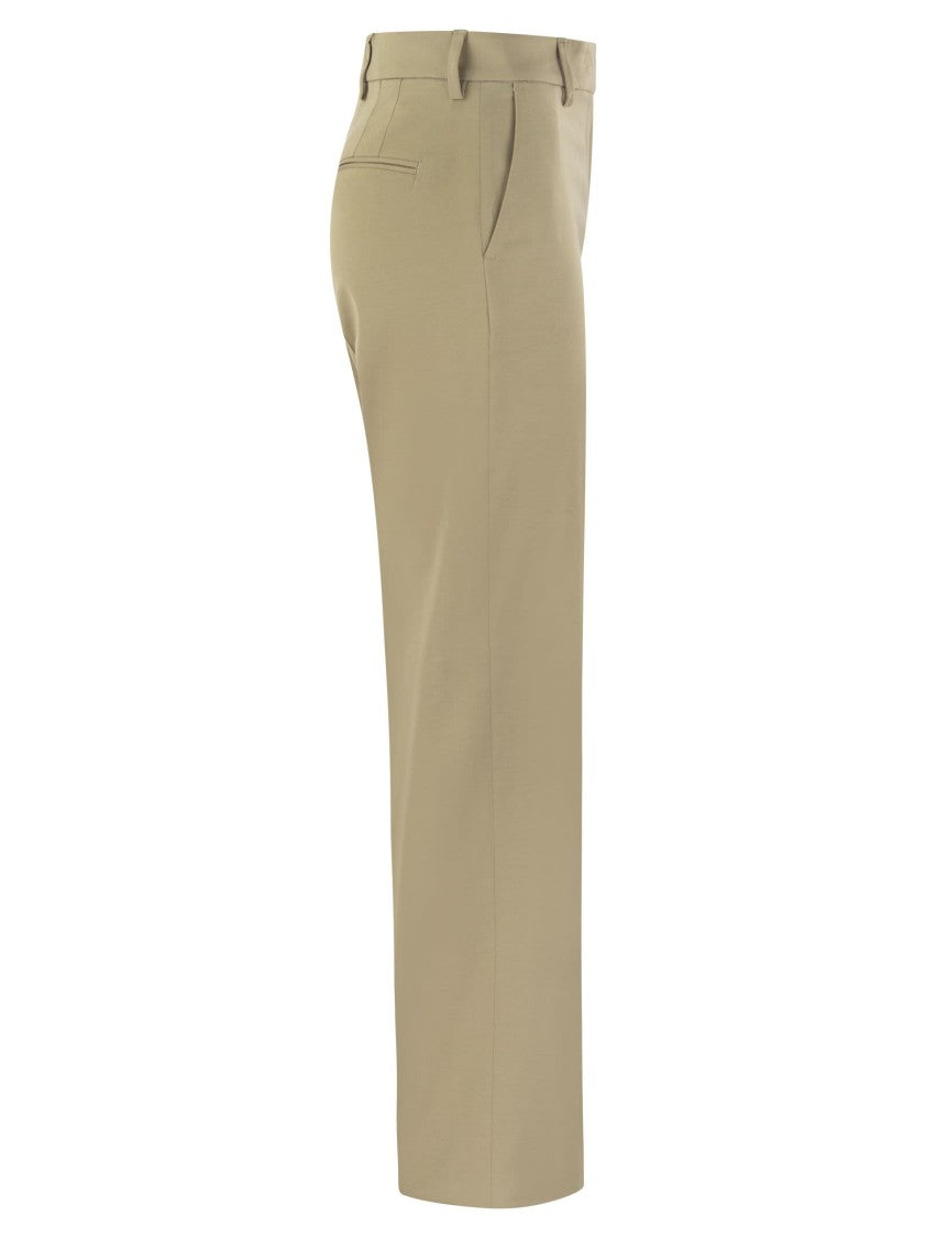 Pt Torino Ambra - Stretch Viscose Trousers