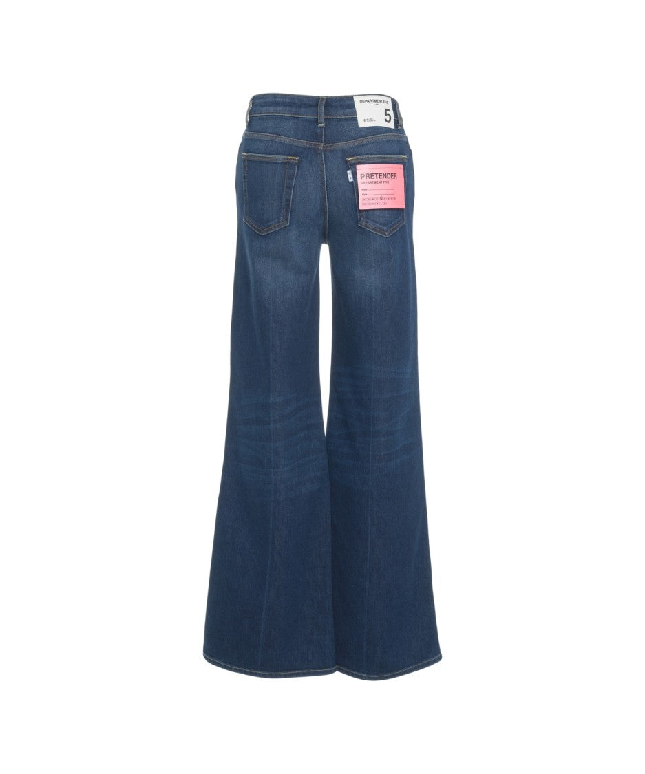 Department Five Wide-Leg Jeans With Classic Five-Pocket Design