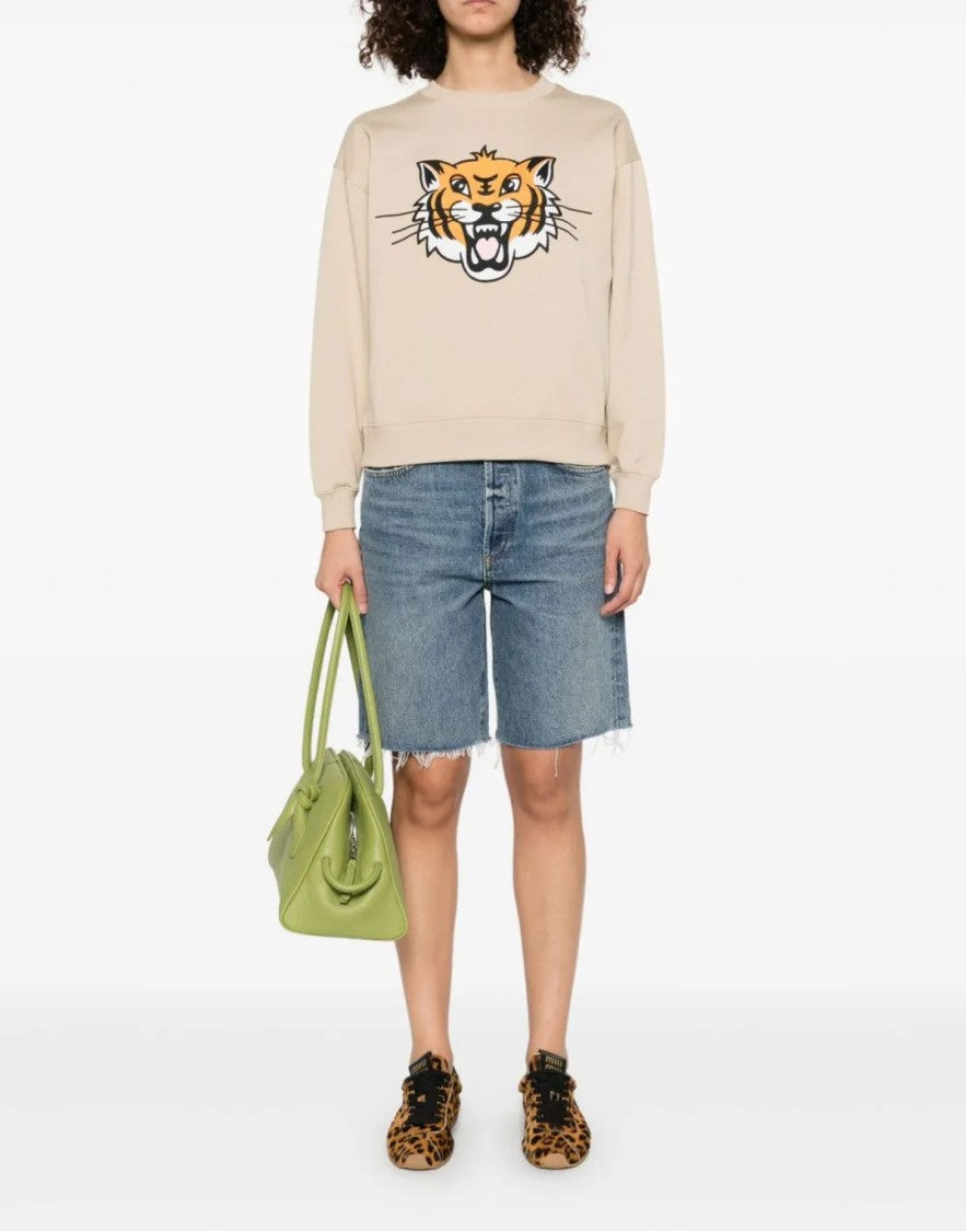 Kenzo Happy Tiger Logo Sweatshirt