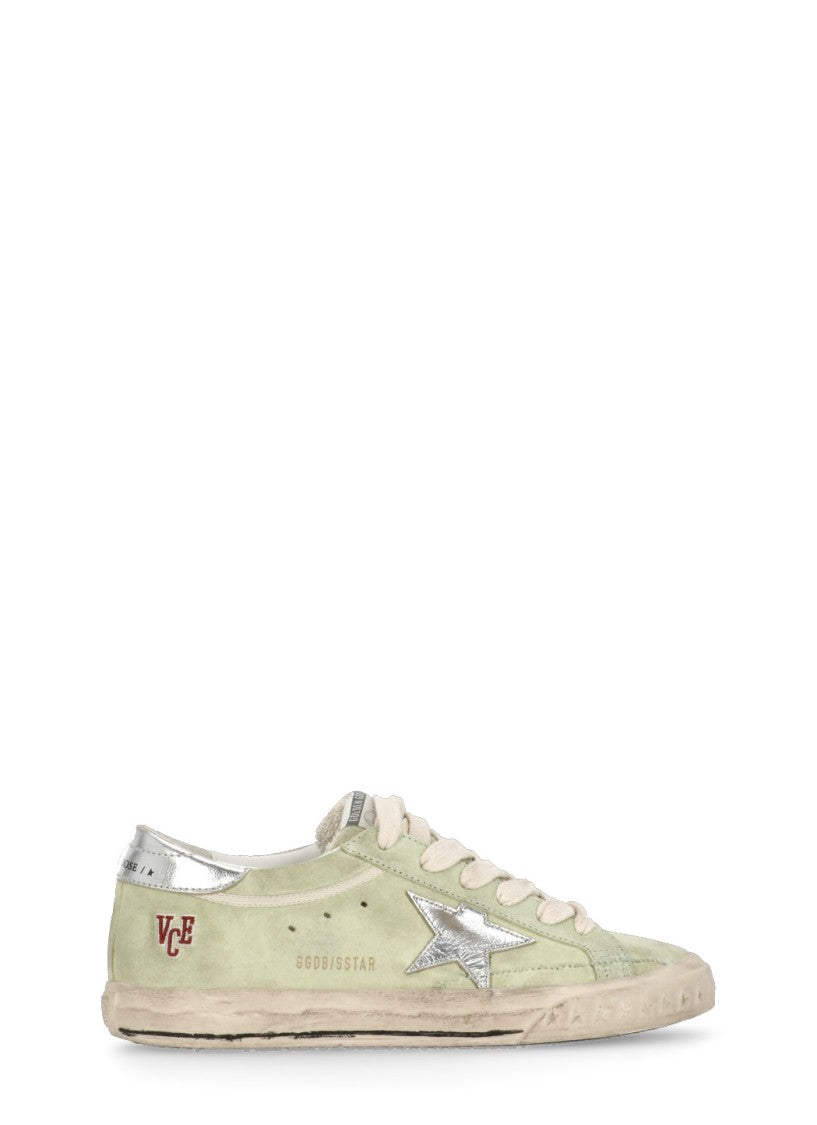Golden Goose Green Super Star Sneakers