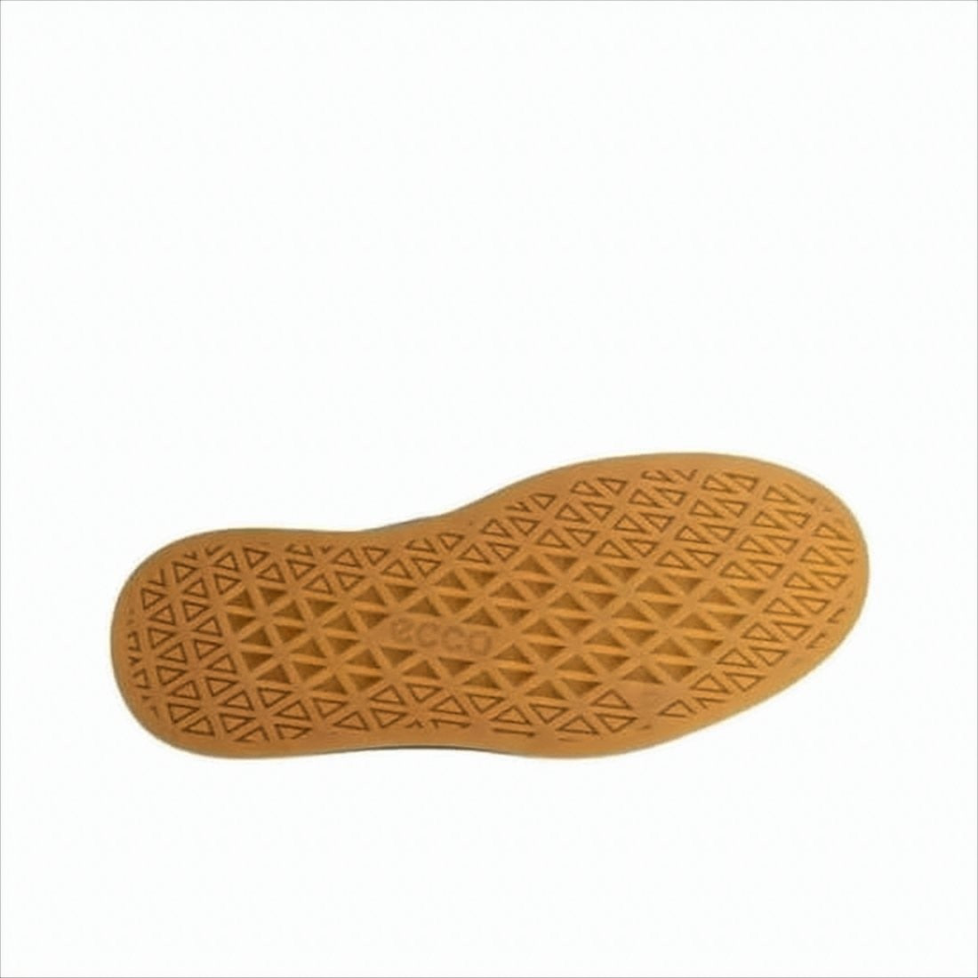 Ecco Minimalist Leather Sneakers With Thick Rubber Sole