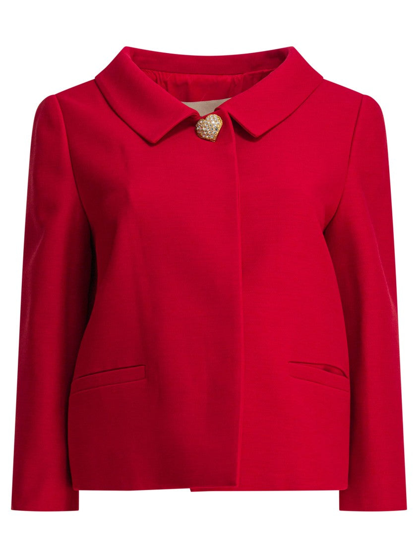 Valentino Cropped Tailored Jacket