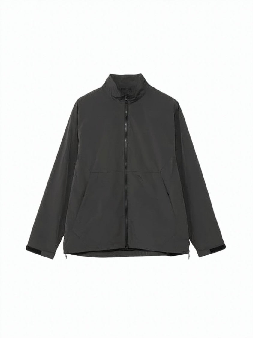 Goldwin Minimalist Black Jacket With Adjustable Cuffs