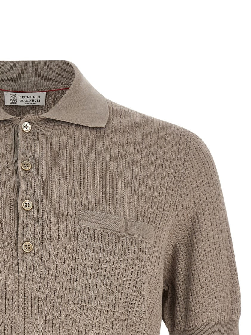 Brunello Cucinelli Operated Coast Polo Shirt