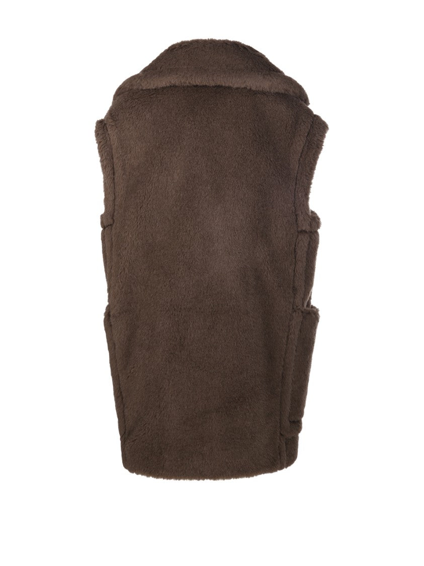 Max Mara Bormida1234 Coat Without Sleeves