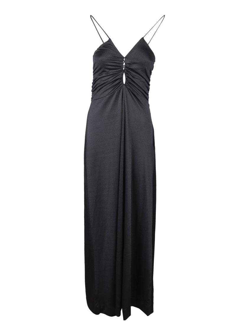 Ganni Black Maxi Dress
