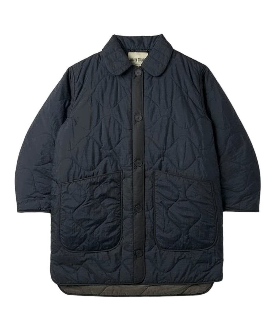 Marfa Stance Reversible Quilted Jacket With Rounded Collar