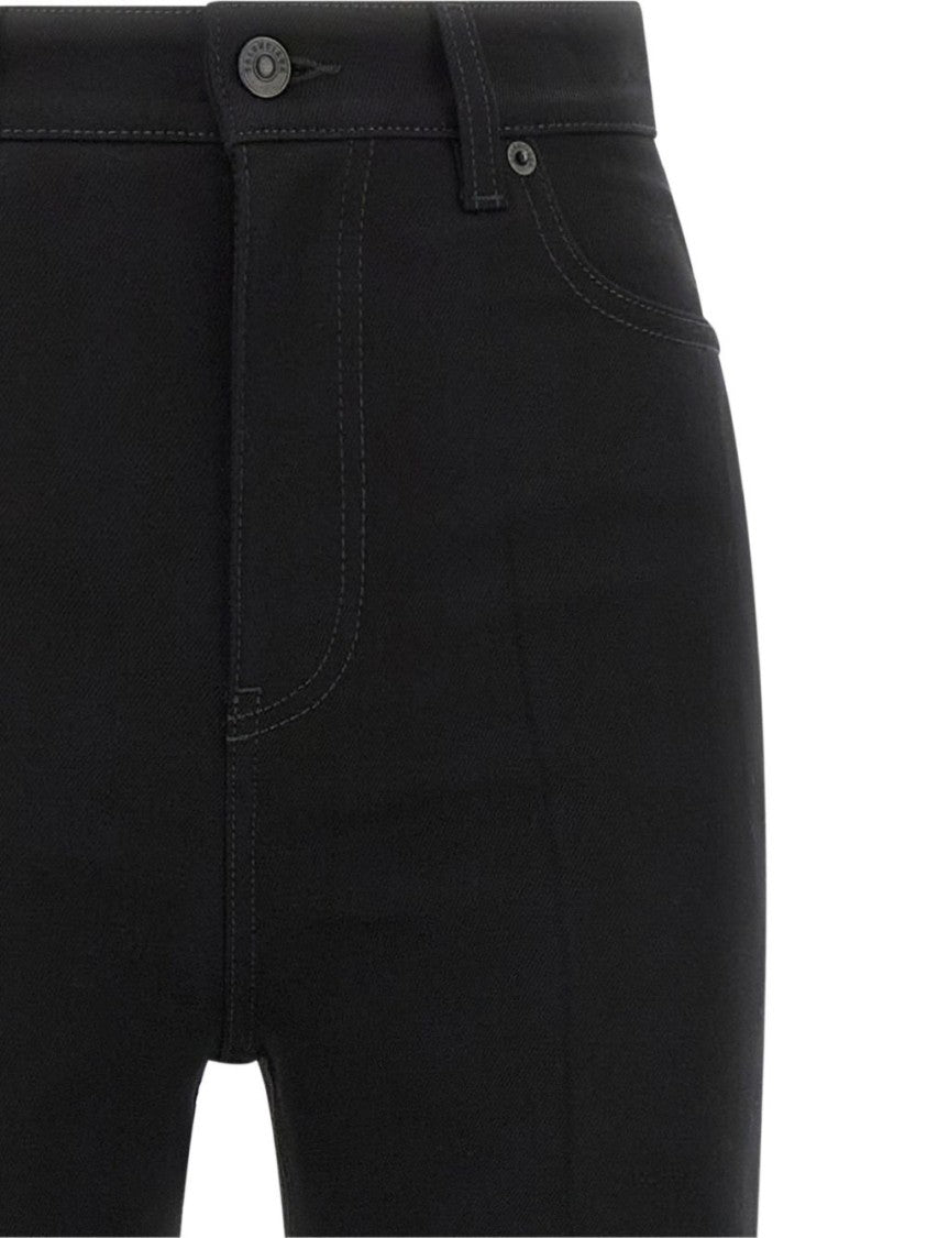 Balenciaga Grey High-Waist Slim Fit Jeans