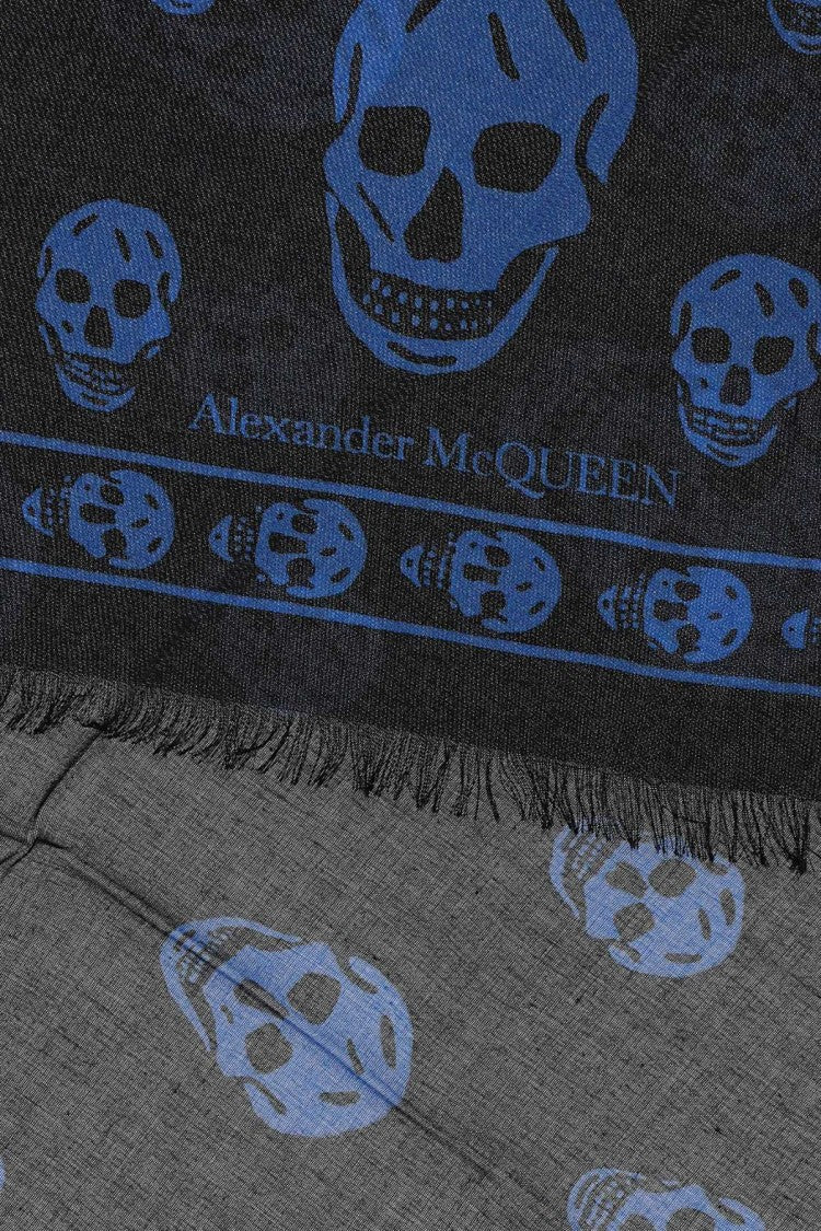 Alexander Mcqueen Printed Modal Blend Foulard