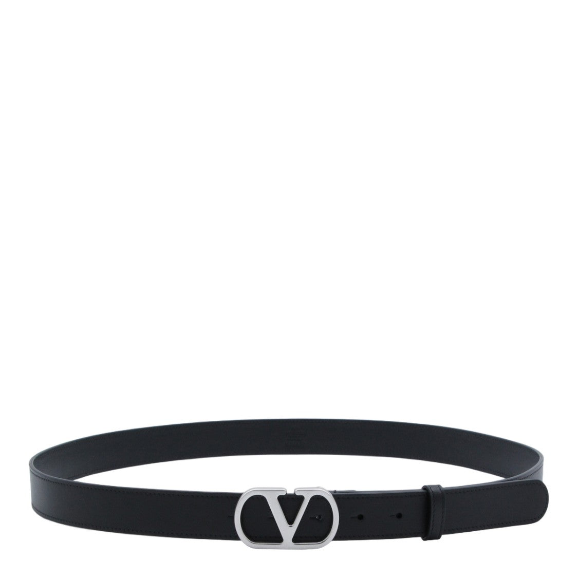 Valentino Garavani Minimalist Black Belt