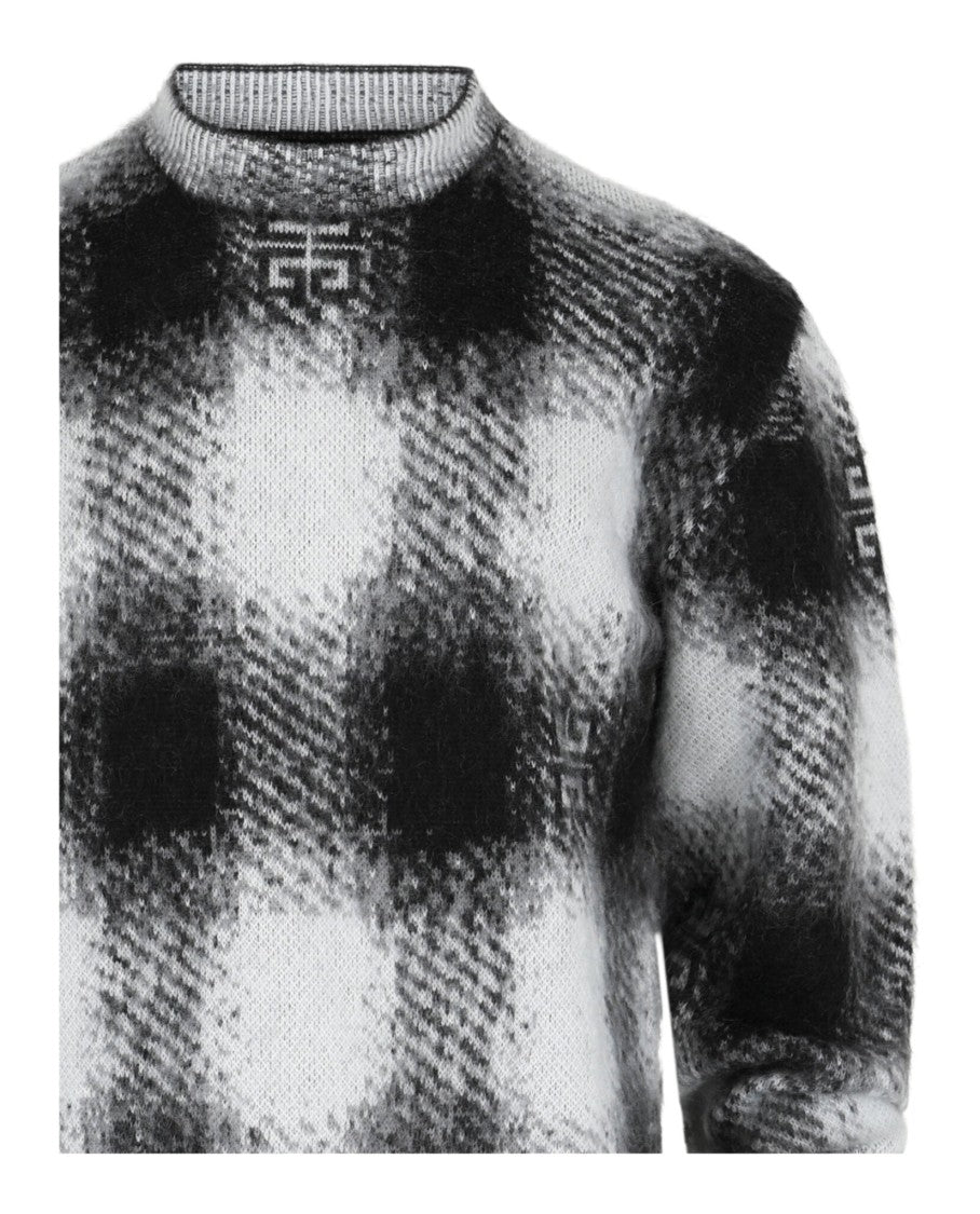 Givenchy 4G Logo Plaid Sweater