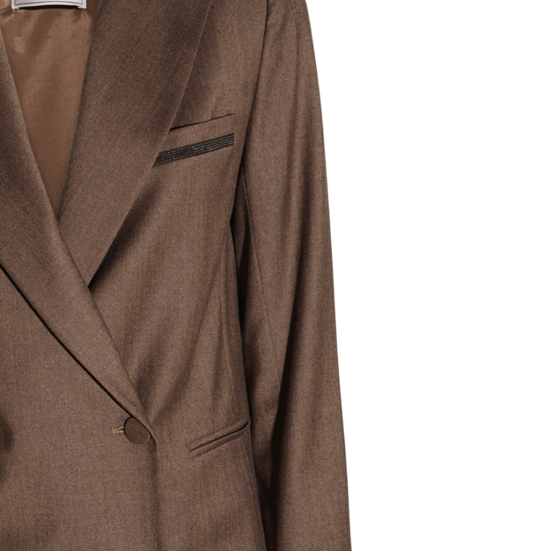 Antonelli Firenze Double-Breasted Notched Lapel Blazer