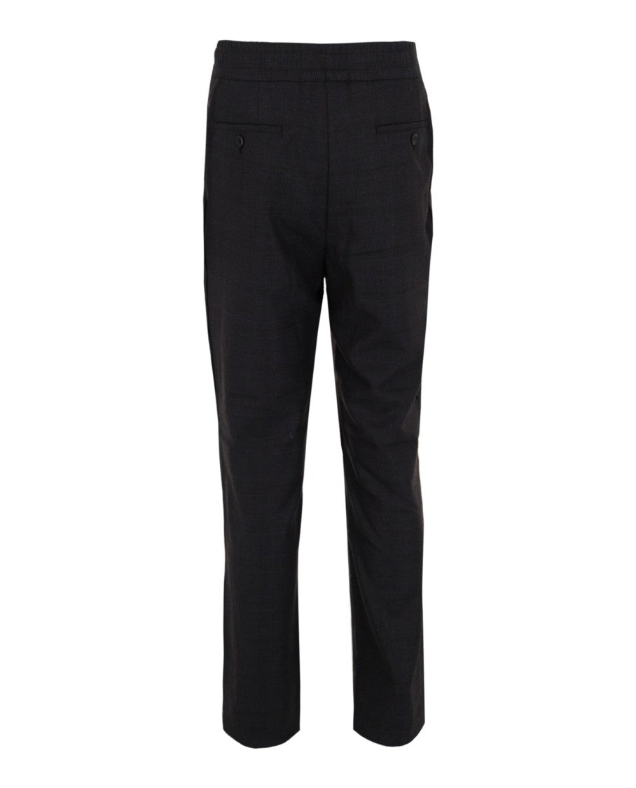 Ferragamo Drawstring Plaid Pants
