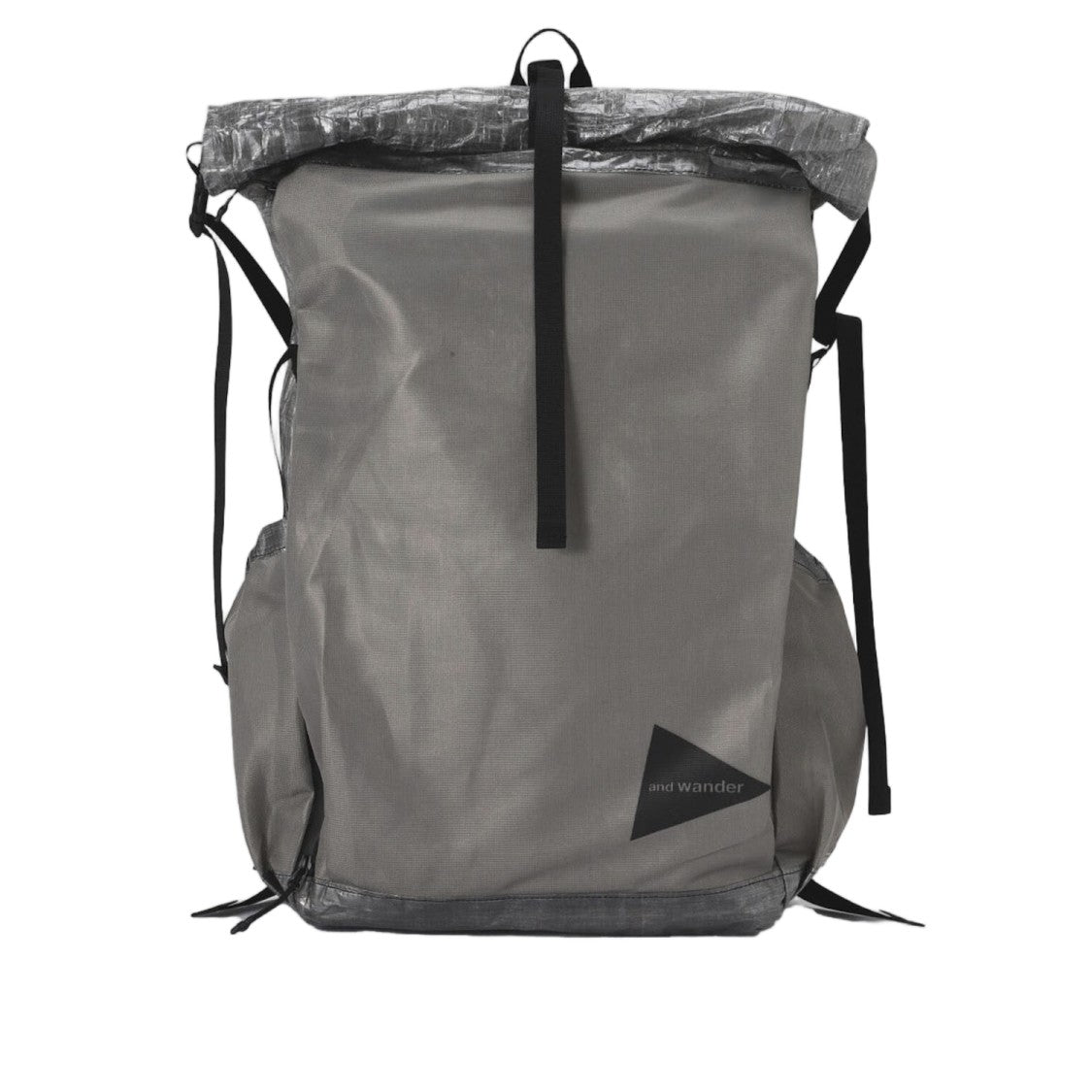 And Wander Nylon Backpack With Roll-Top Closure