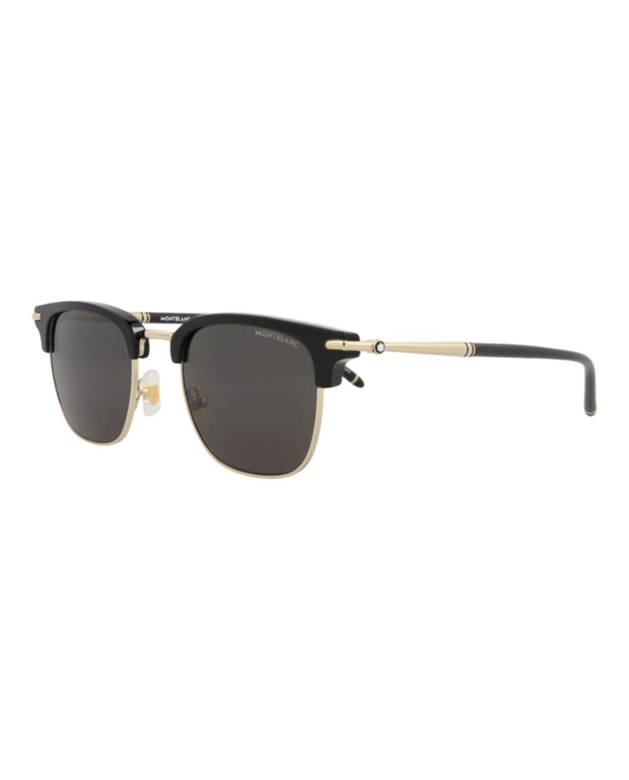 Montblanc Square-Frame Recycled Acetate Sunglasses
