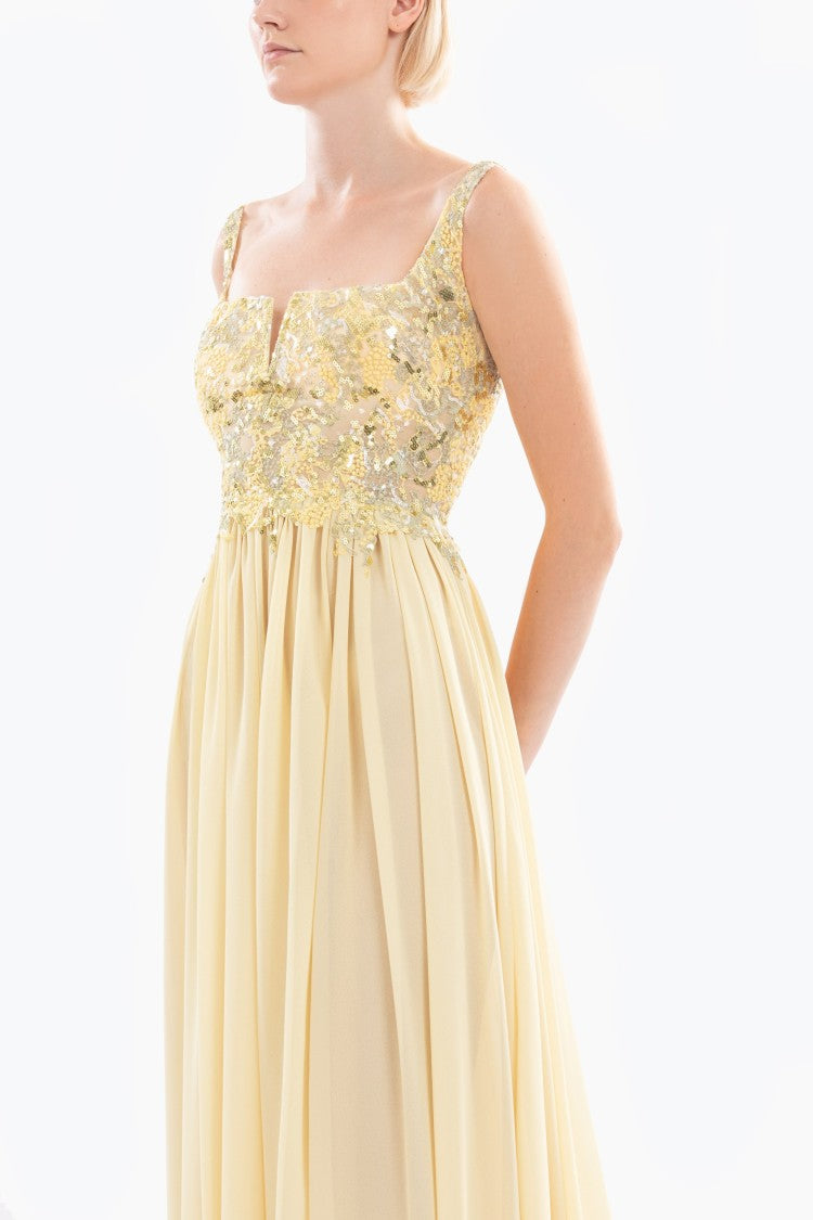 Saiid Kobeisy Embellished Long Dress