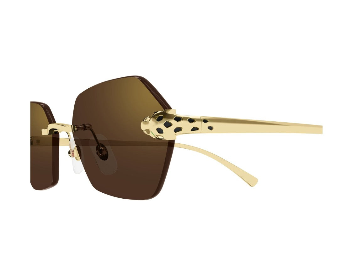 Cartier Ct0636s Rimless Oversized Sunglasses