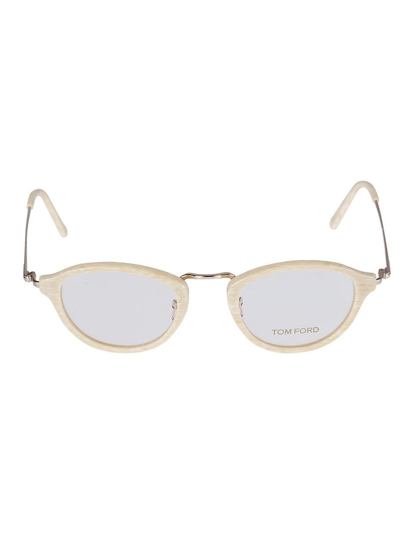 Tom Ford Ft5321 47060 Slim Metal Frame Oval Eyeglasses