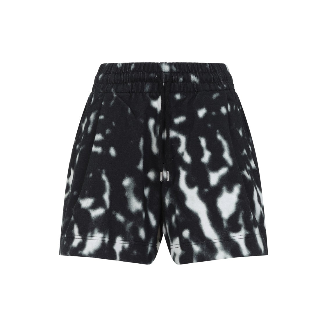 Dries Van Noten Relaxed Fit Tie-Dye Shorts With Elastic Waistband