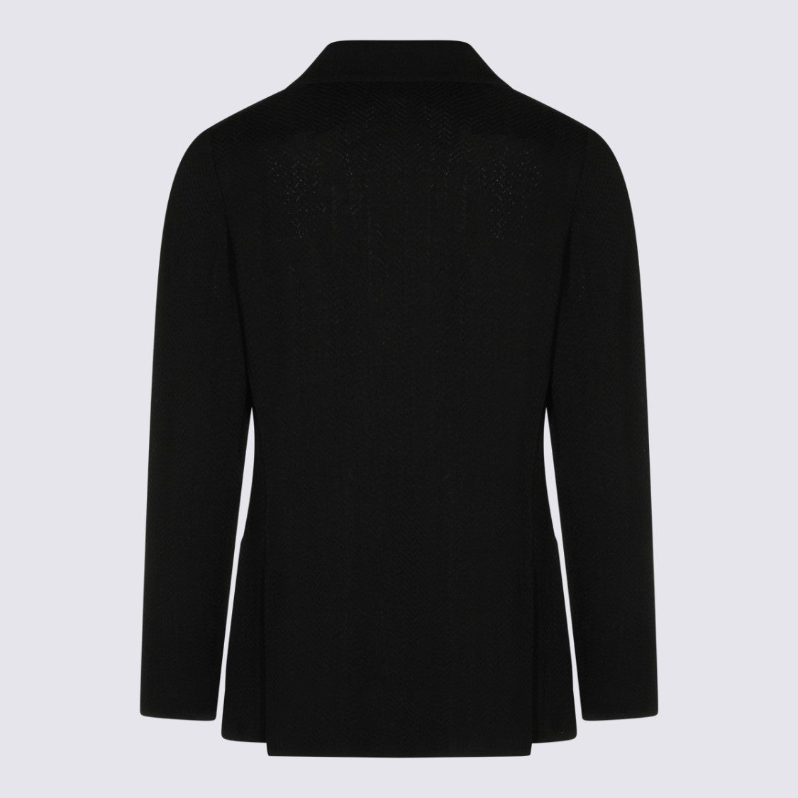 Lardini Textured Double-Breasted Jacket With Tailored Fit