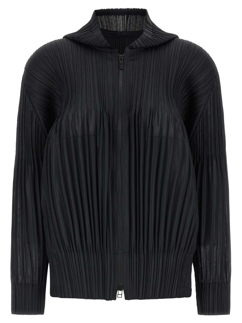 Pleats Please Issey Miyake Fluffy Basics' Cardigan