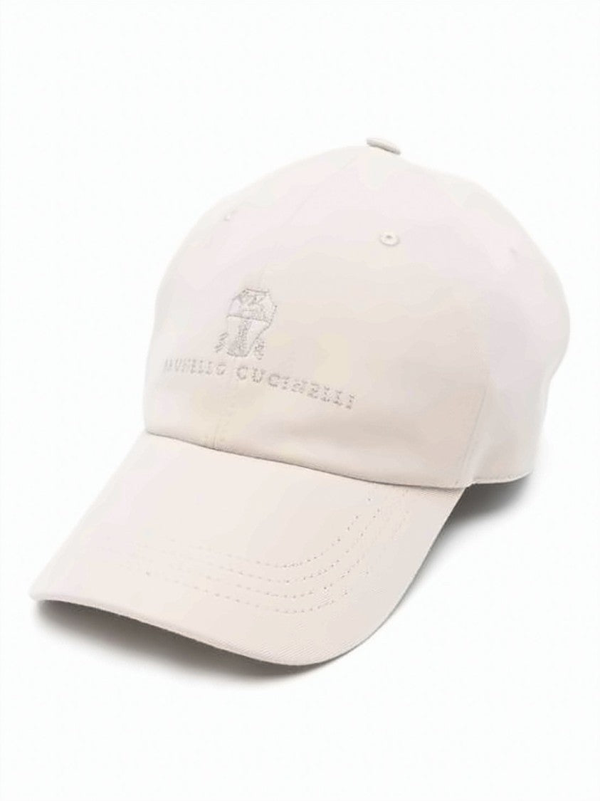 Brunello Cucinelli Embroidered Logo Baseball Cap
