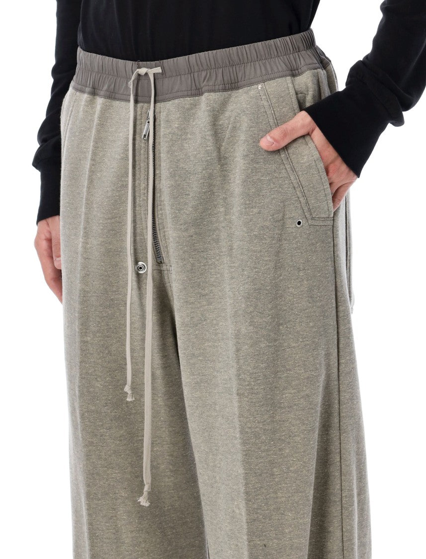 Drkshdw By Rick Owens Geth Bela Pants In Jersey Fleece