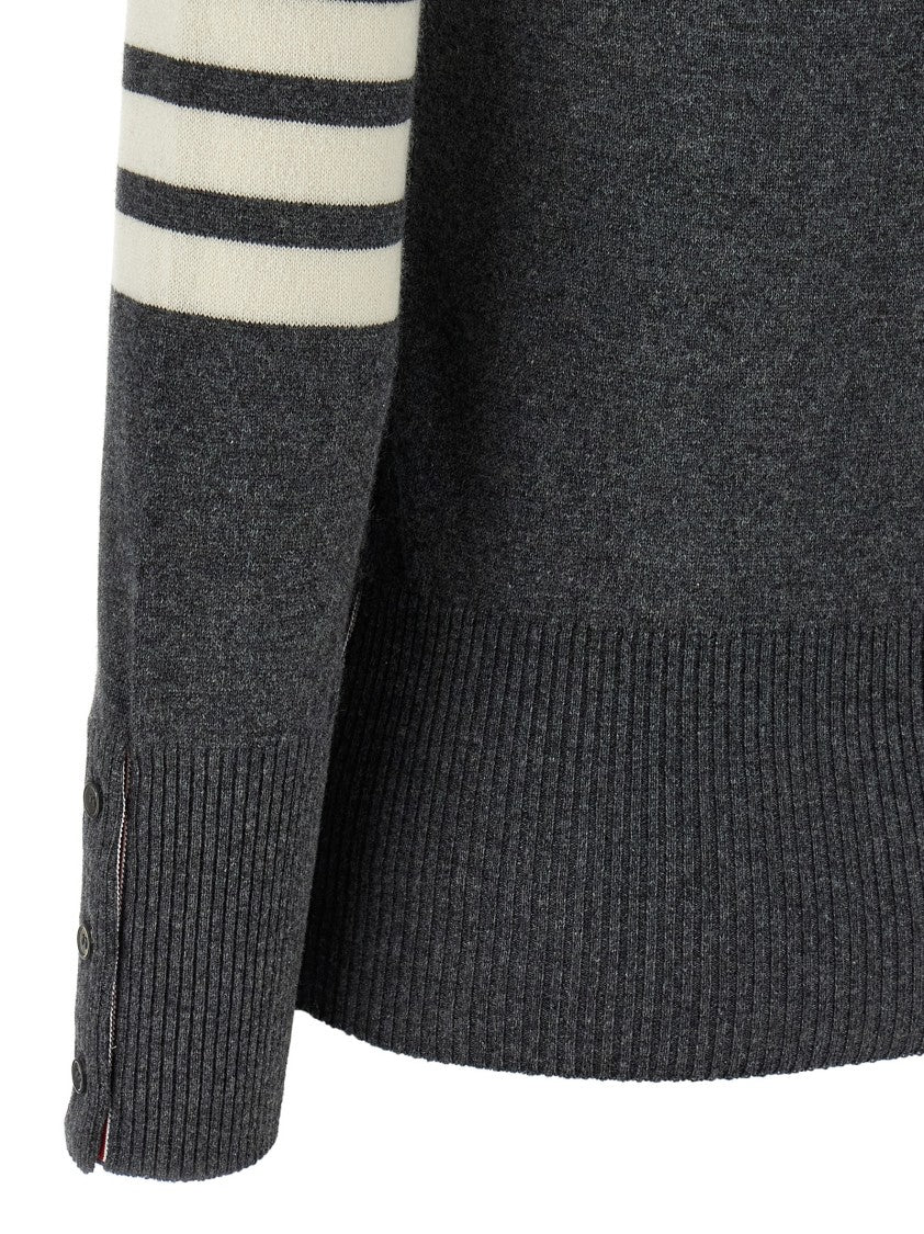 Thom Browne Classic Cashmere 4-Bar' Cardigan