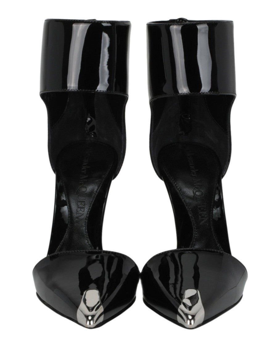 Alexander Mcqueen Punk Patent Leather Heels