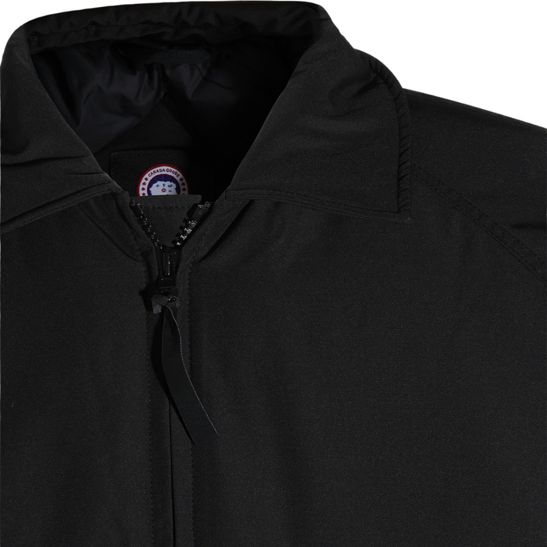 Canada Goose Black Front Zip Minimalist Casual Jacket