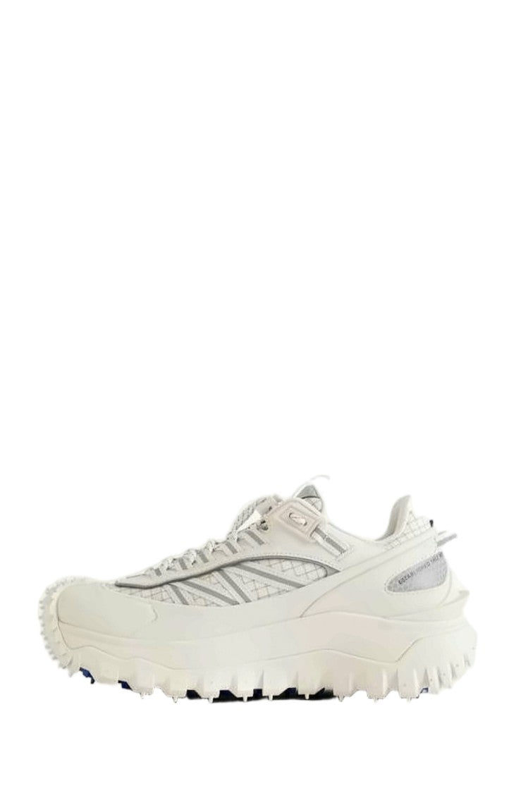 Moncler Layered Polyamide Sneakers With Chunky Sole And Sporty Aesthetic