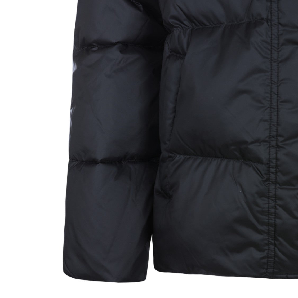 Polo Ralph Lauren Quilted Black Puffer Coat With Detachable Hood