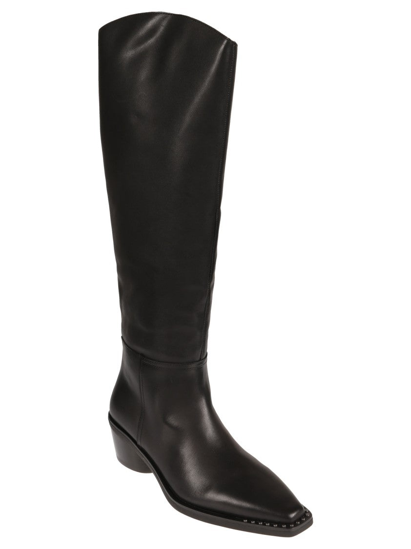 Ash Harpo Tall Slouched Studded Boots