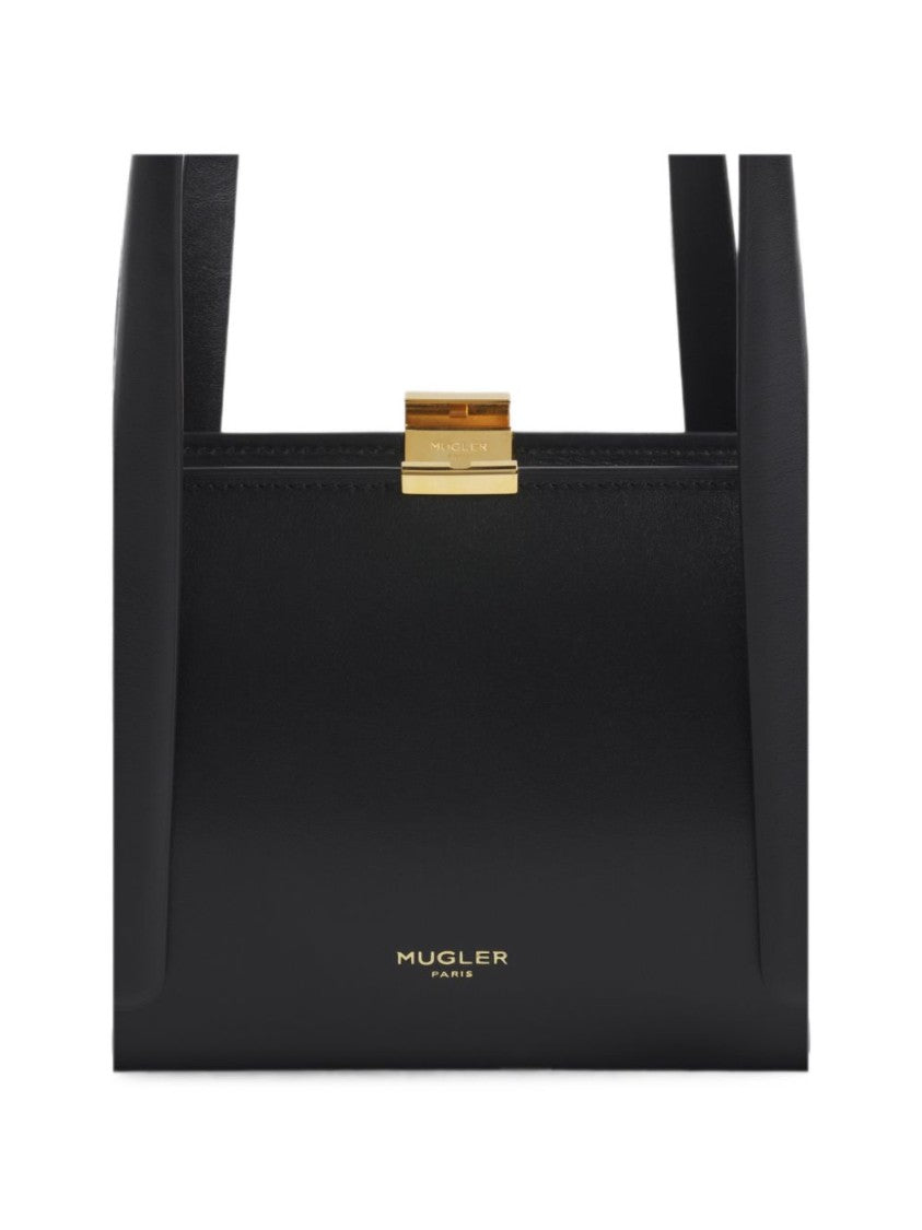 Mugler Black Matte Handbag
