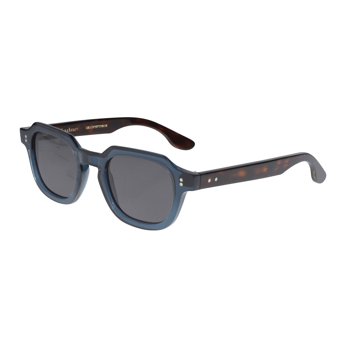 Kador K-Story Square Frame Sunglasses With Tortoiseshell Arms