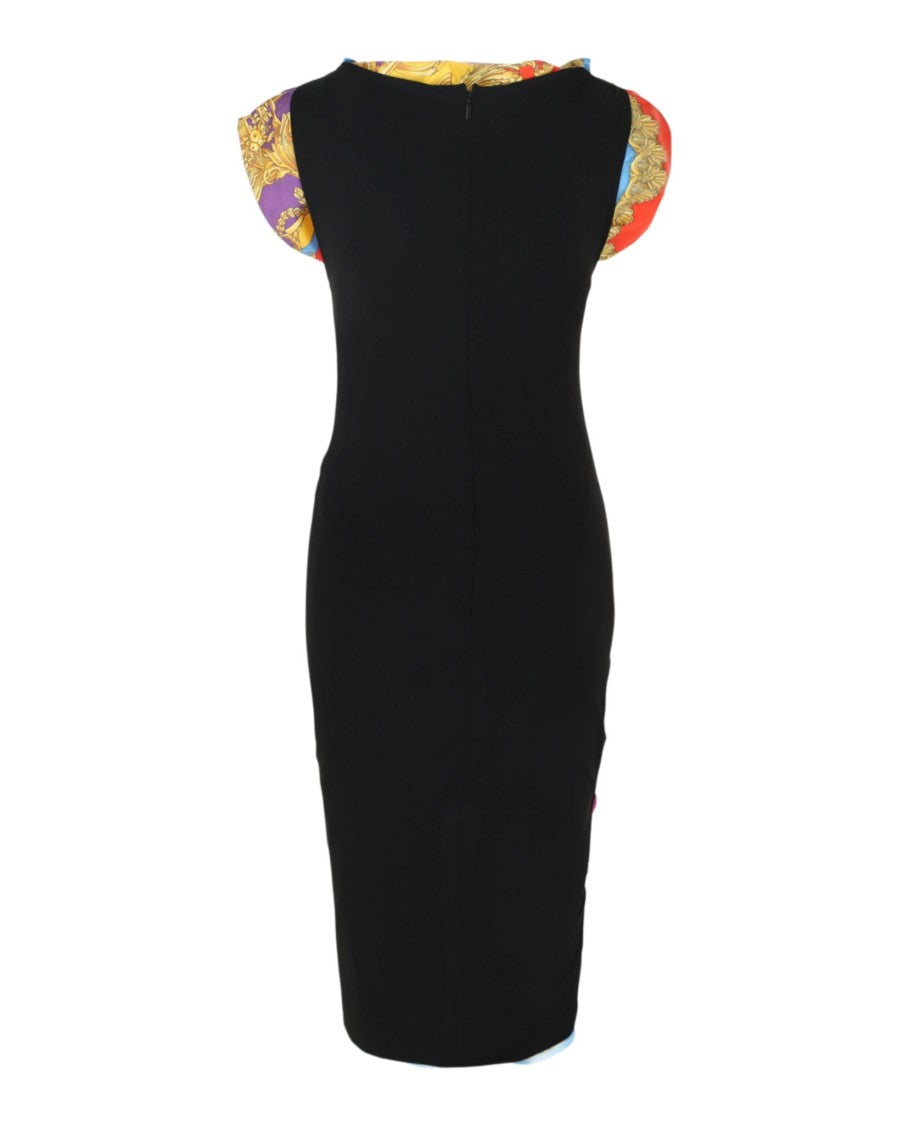 Versace Cut-Out Midi Dress