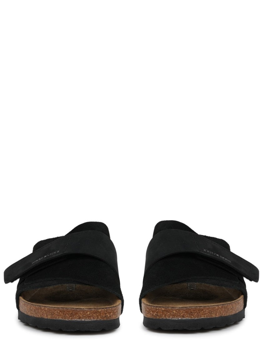 Birkenstock Kyoto Adjustable Strap Suede Sandals