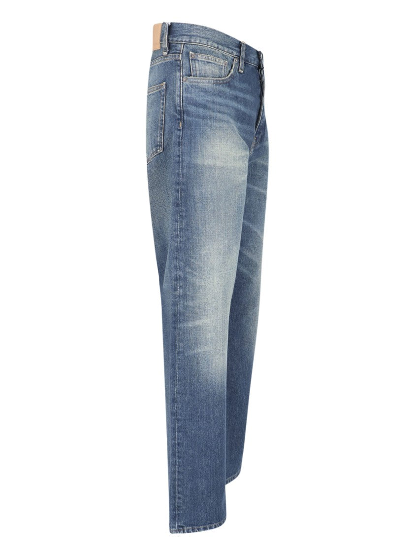 Sunflower Straight-Cut Denim Jeans With Traditional Five-Pocket Design