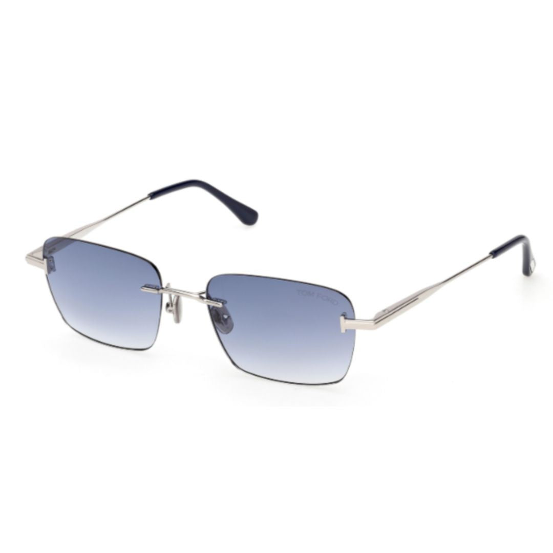 Tom Ford Ft1354 Rimless Rectangular Sunglasses