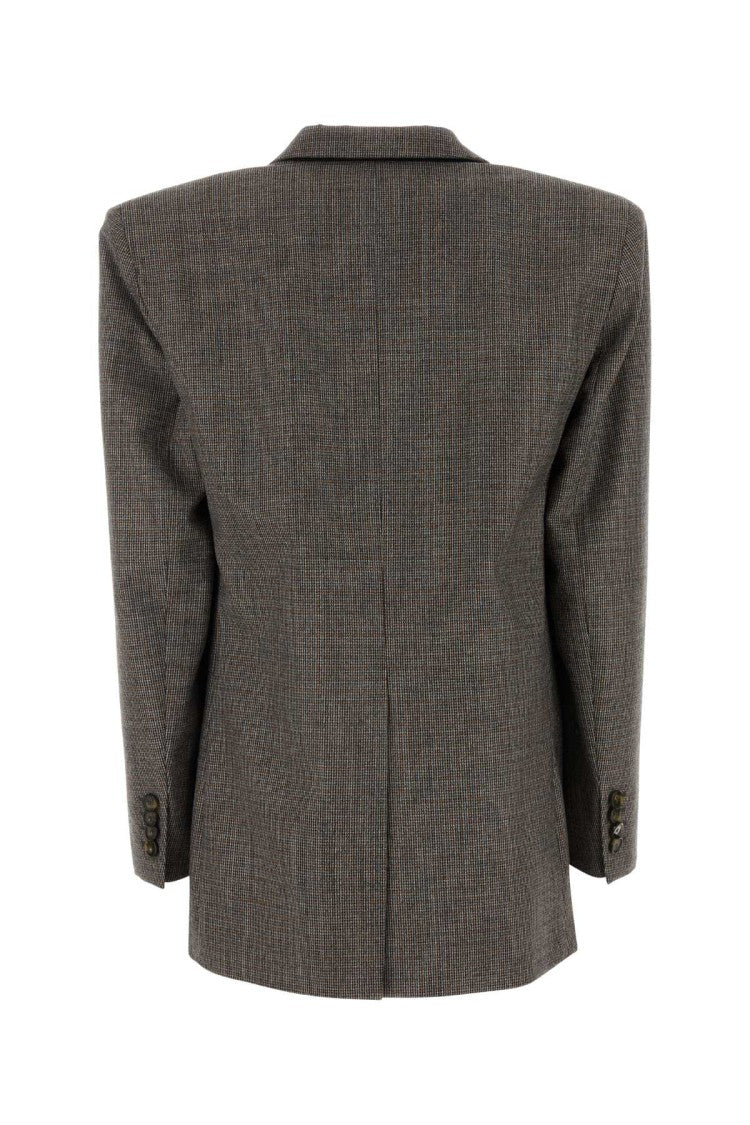 Stella Mccartney Embroidered Wool Oversize Blazer