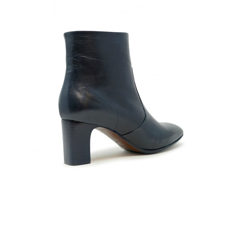 Mara Bini F570 Dark Blue Rubber Gina Ankle Boots