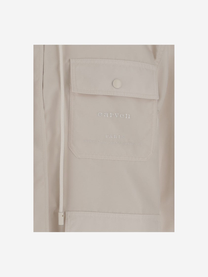 Carven Nylon Hooded Jacket