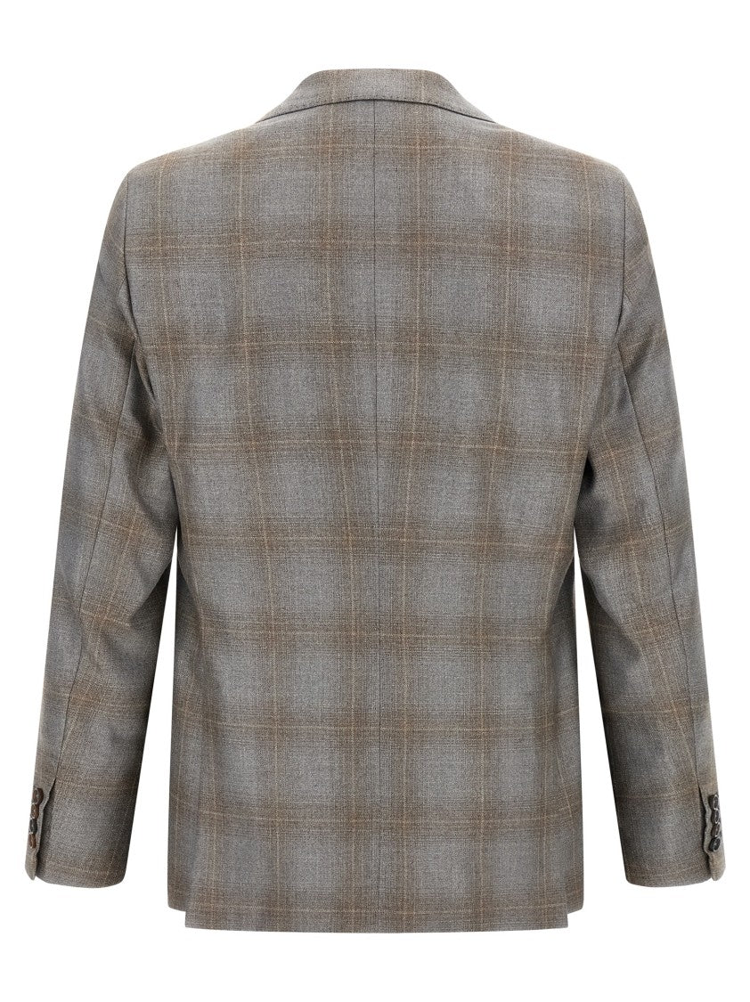 Pal Zileri Double-Breasted Blazer With Peak Lapels