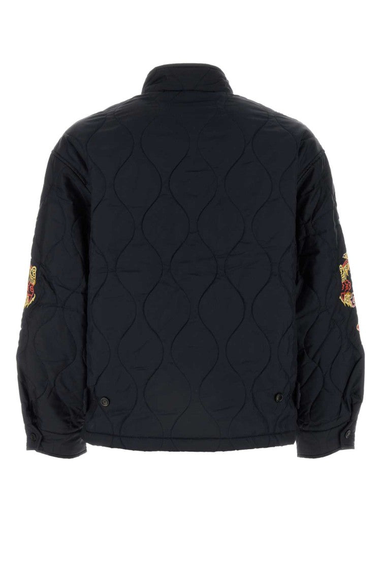 Baracuta Navy Blue Nylon Jacket
