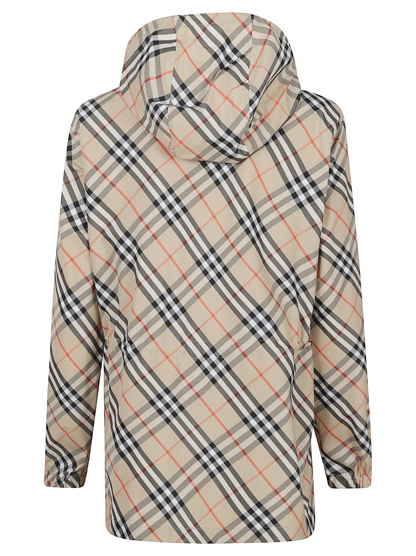 Burberry Multicolor Wool Checked Jacket