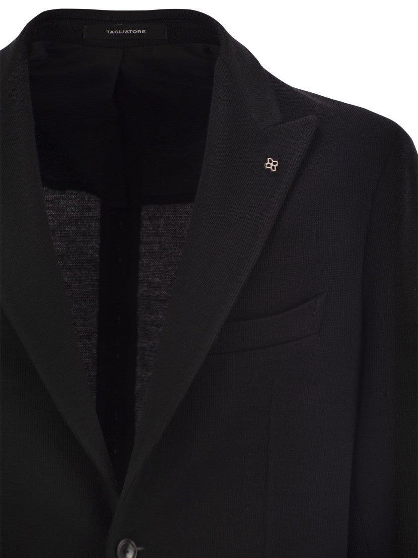 Tagliatore Virgin Wool Blend Jacket