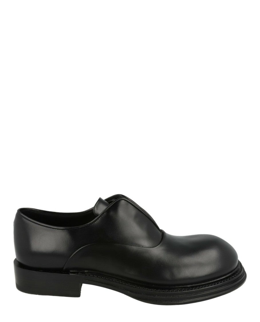 Ferragamo Fanni Leather Oxfords