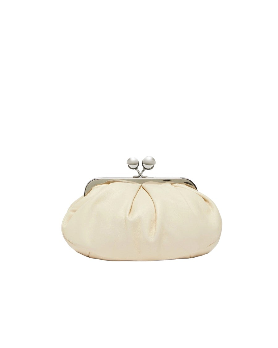 Max Mara Small Gathered Shoulder Bag With Detachable Chain Strap